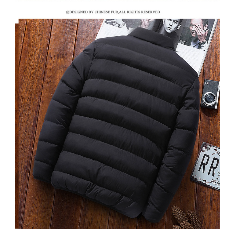 2023 Hot Selling Winter Warm Windproof High Quality New Men's Down Jacket Stand Collar Winter Warm Jacket