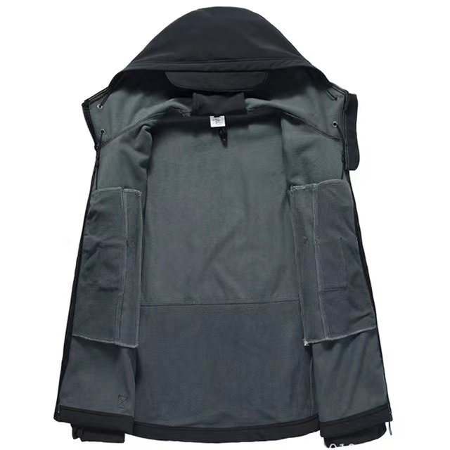Custom Logo Jacket For Men Waterproof Hiking Jacket Motorcycle Ski Softshell Bulk Outdoor Men's Jackets