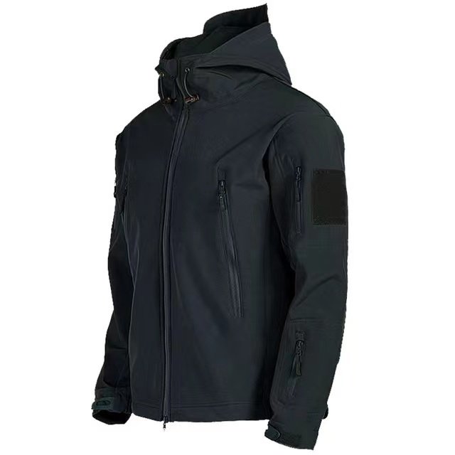 Custom Logo Jacket For Men Waterproof Hiking Jacket Motorcycle Ski Softshell Bulk Outdoor Men's Jackets