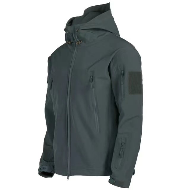 Custom Logo Jacket For Men Waterproof Hiking Jacket Motorcycle Ski Softshell Bulk Outdoor Men's Jackets