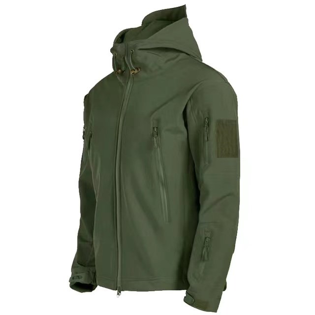 Custom Logo Jacket For Men Waterproof Hiking Jacket Motorcycle Ski Softshell Bulk Outdoor Men's Jackets