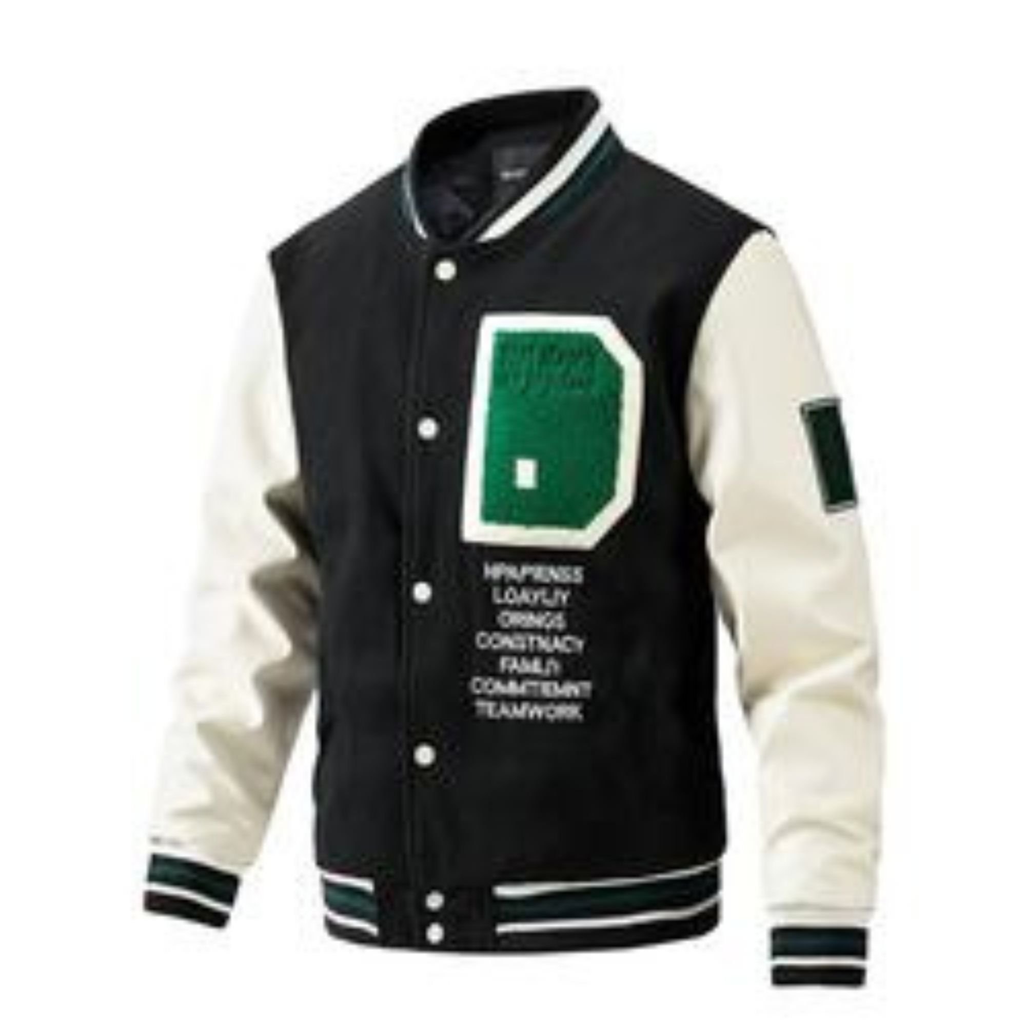 Winter Products 2024 Spliced Streetwear Men's Baseball Jacket Designer Clothes Men Young Boys Street style Varsity Jacket