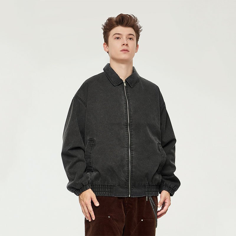 wholesale men winter clothes bomber jacket men's jean jacket high quality men's denim jacket new design