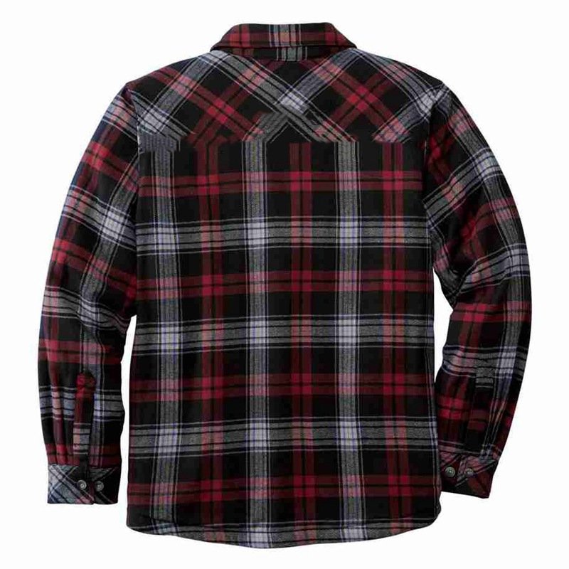 Autumn and winter long sleeved plaid flannel shirt men's new plaid plus velvet shirt loose plus velvet jacket shirt
