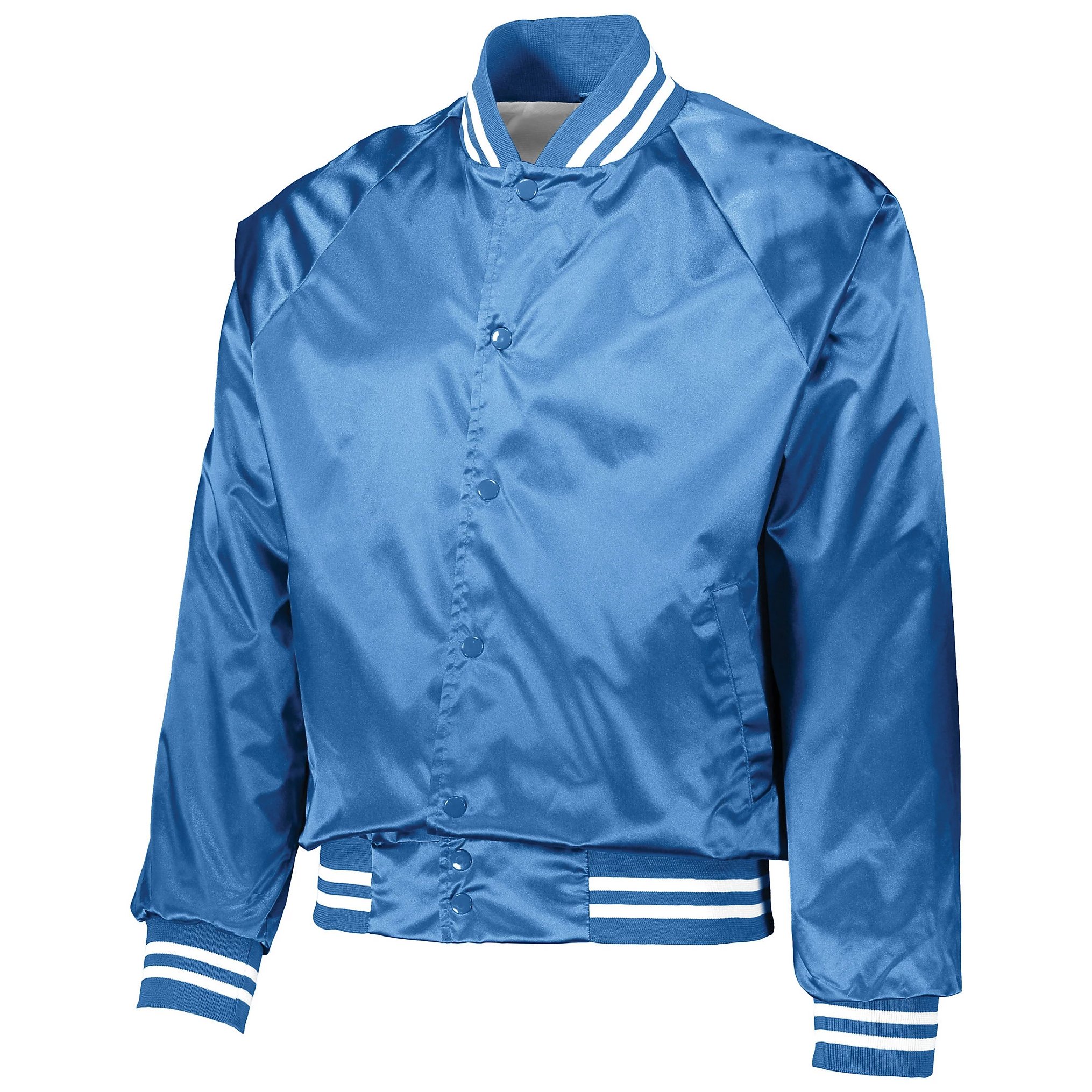Custom Wholesale 100% Polyester Satin Bomber Baseball Winter Jacket Woodland Men Jacket
