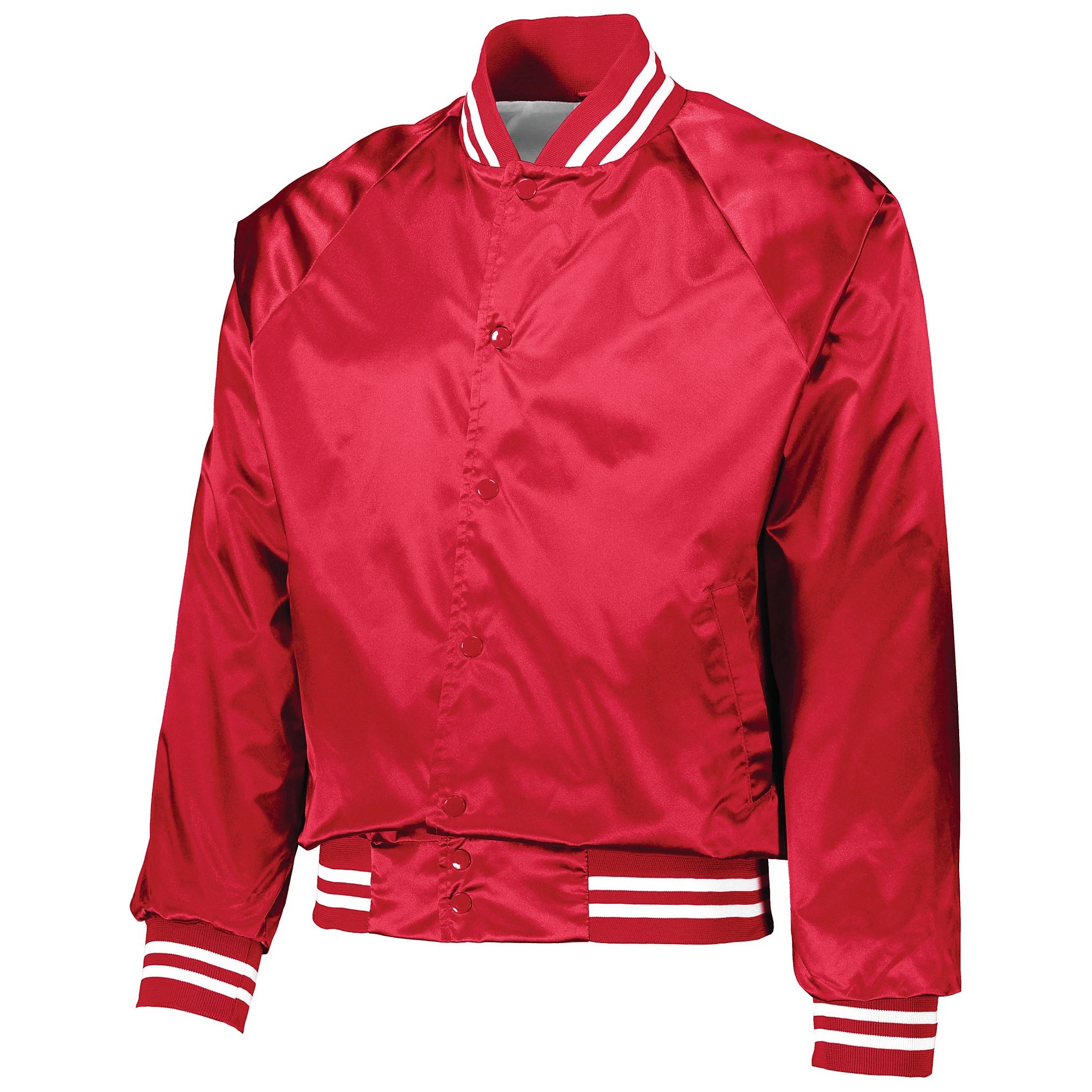 Custom Wholesale 100% Polyester Satin Bomber Baseball Winter Jacket Woodland Men Jacket
