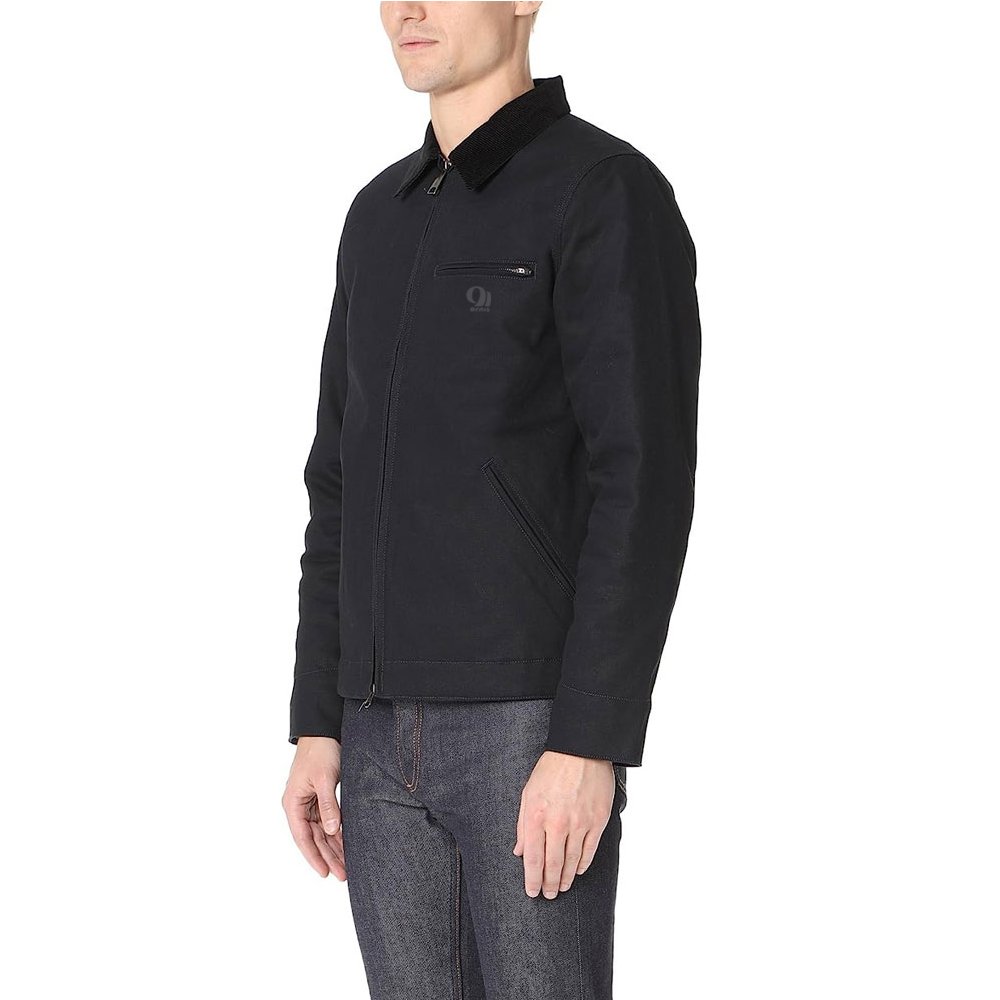 Factory Oversize Men's Woven Cotton Canvas Fabric OEM Mechanic Work Jackets Hot Sell Men's High Visibility Safety work jacket