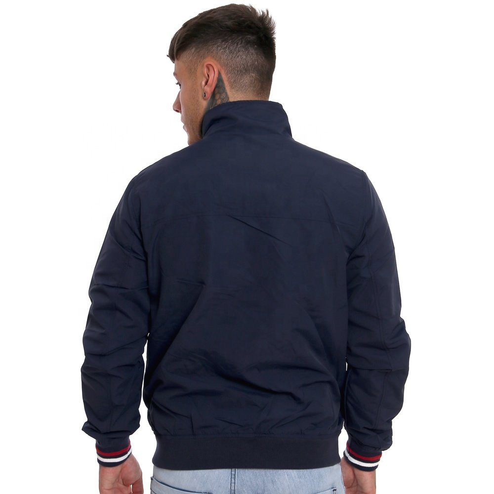 2024 Autumn Men's Casual Fashion Windbreaker Bomber Jacket Waterproof With Quilt Wool Lining Inside Best Design Bomber Jacket