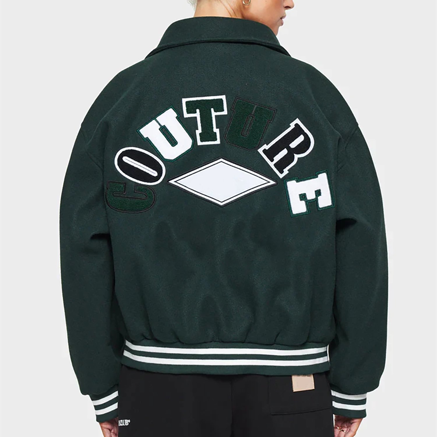 Wholesale OEM Custom Winter Vintage School College Men's Jackets Coat Wool Letterman Bomber baseball Varsity Jacket Man