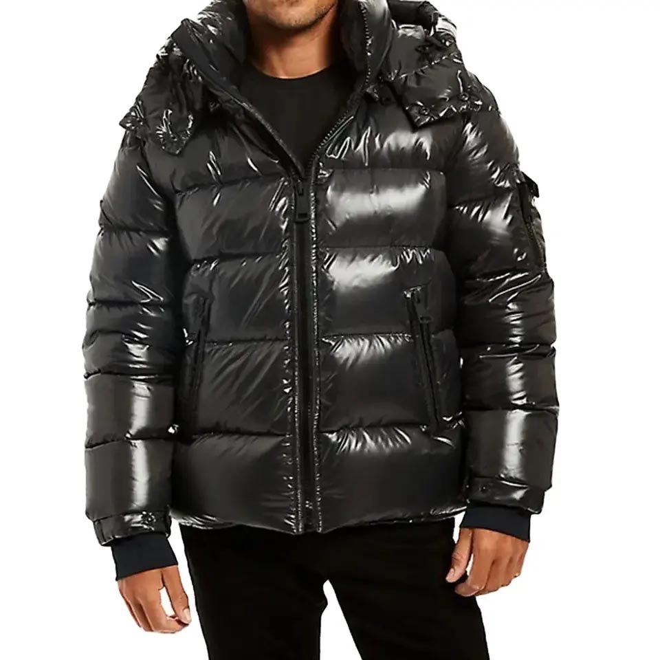 Oem Custom Logo Design Winter Padded Warm Jacket Light Weight Polyester Bubble Puffer Jacket Manufacture By Divine 9