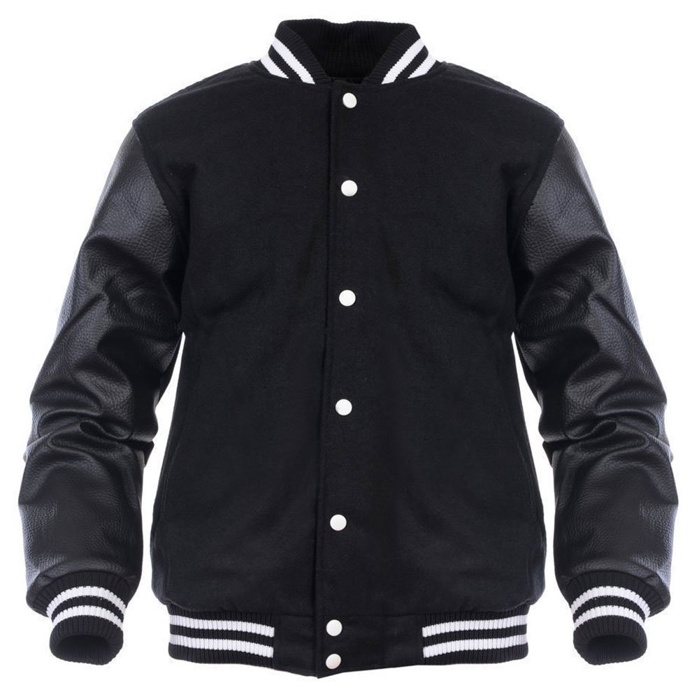 High Quality Letterman Varsity Jackets Wool Body Genuine Leather Sleeves Winter wear Smart and Stylish Men's Jacket
