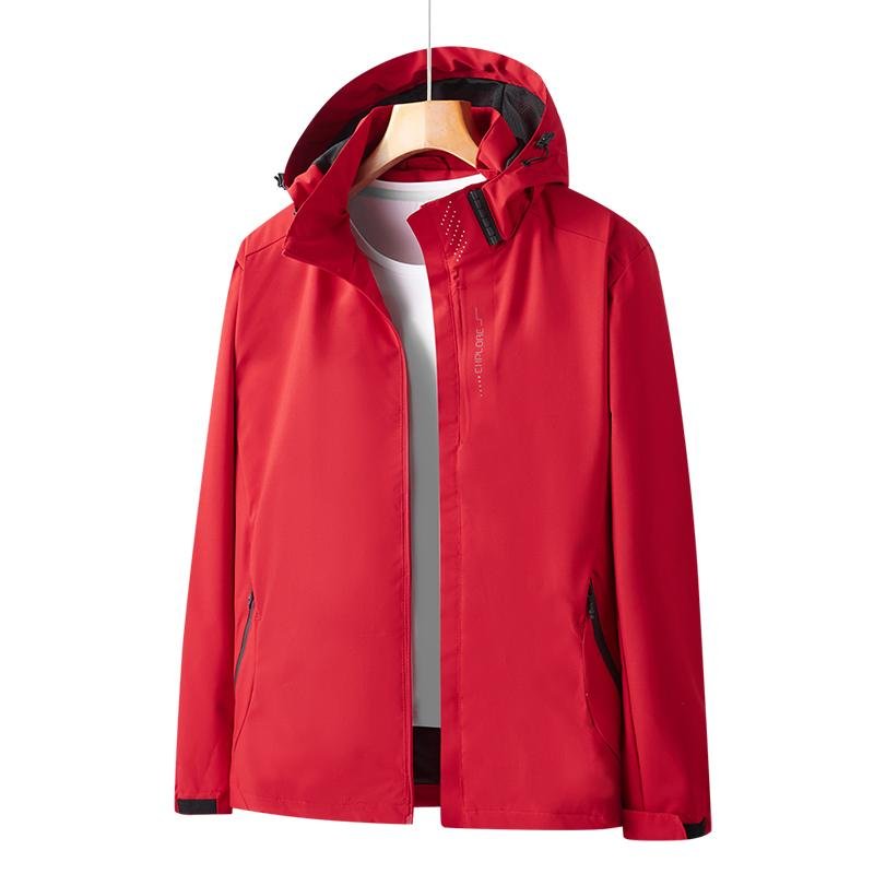 Windproof Coat waterproof men's jacket 100% polyester coat for men