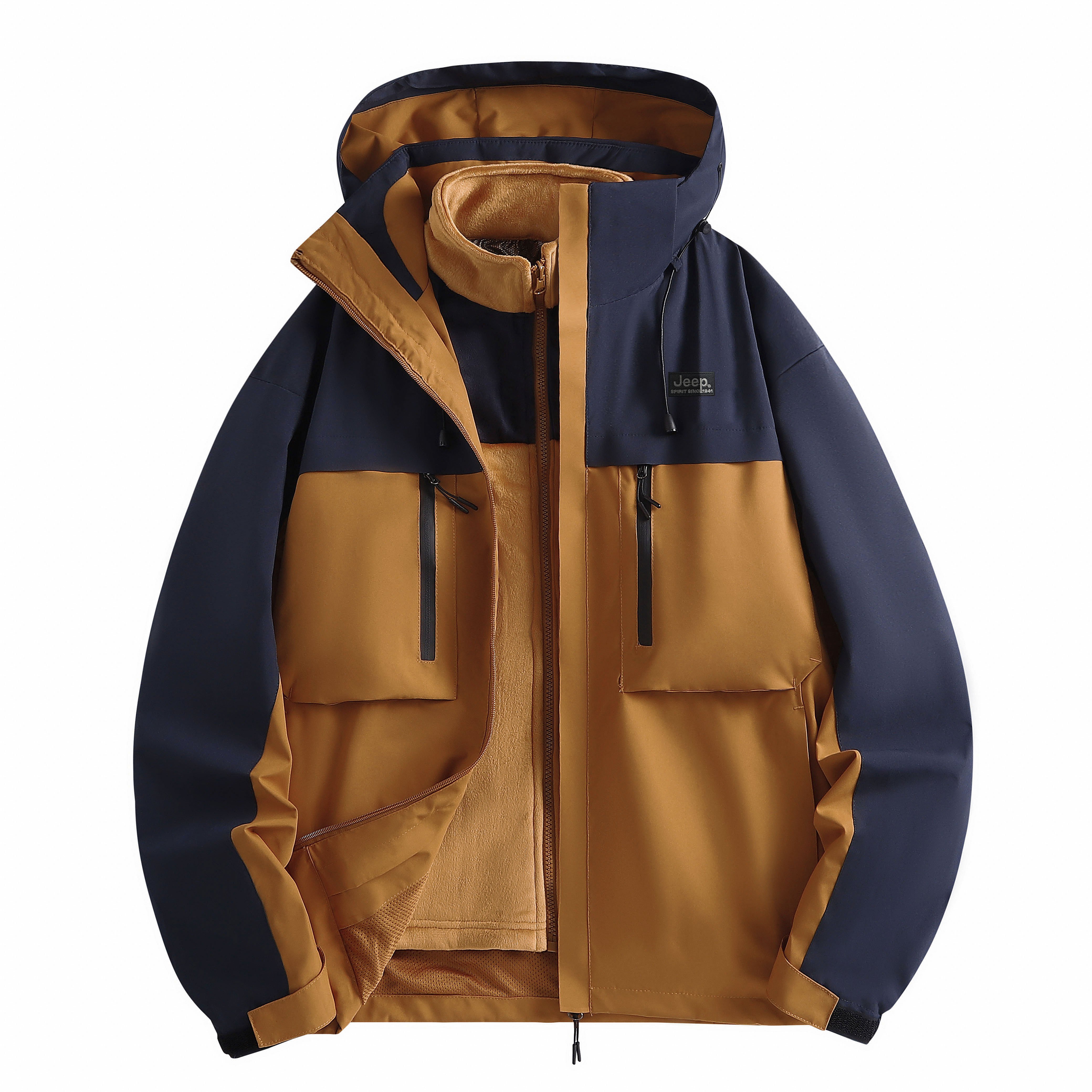 High Quality Unisex Softshell Jacket for Outdoor Fitness Sports Winter Waterproof Windproof with Custom Logo Men's Skin Jacket