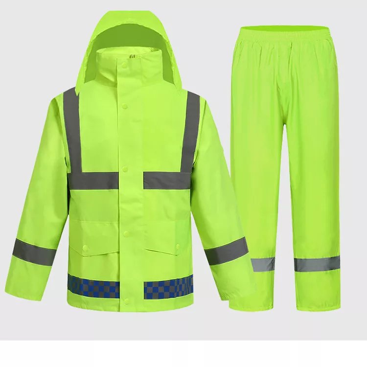 High Visibility Custom Safety Reflective Workwear 3M Reflective Jacket For Mens
