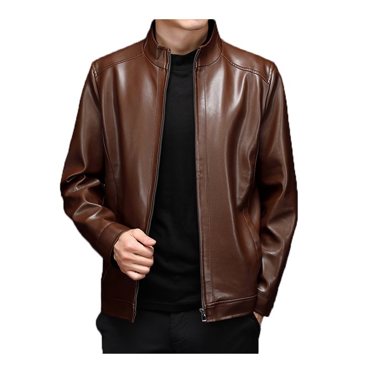 Professional OEM factory custom winter men's leather jacket man
