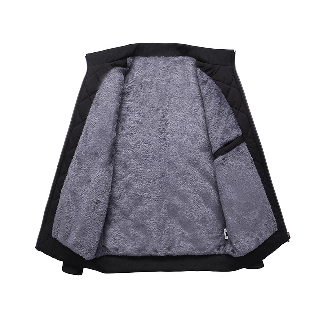 Wholesales Men' Bright Down Coat Bomber Windproof Jacket Thicken Puffer Warm Coat Men's Winter Wear