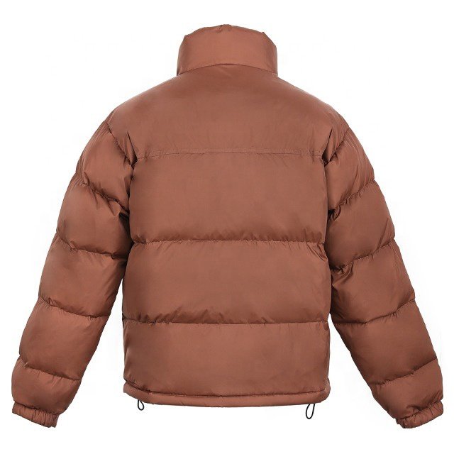 2022 Custom Logo Winter New Puffy Men Bread Suit Oversize Bubble Coat Puffer Down Jacket With Buttons