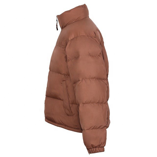 2022 Custom Logo Winter New Puffy Men Bread Suit Oversize Bubble Coat Puffer Down Jacket With Buttons