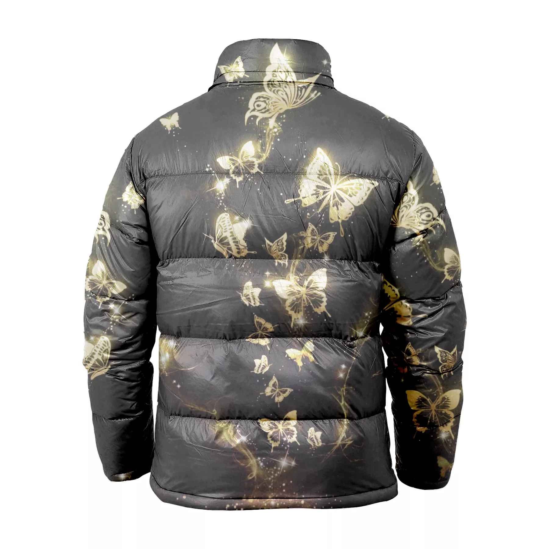 High quality Men's Winter Puffer Jacket Thicken Winter Coat Warm Padded Jacket mens Mid-weight Puffer Jacket With Removable
