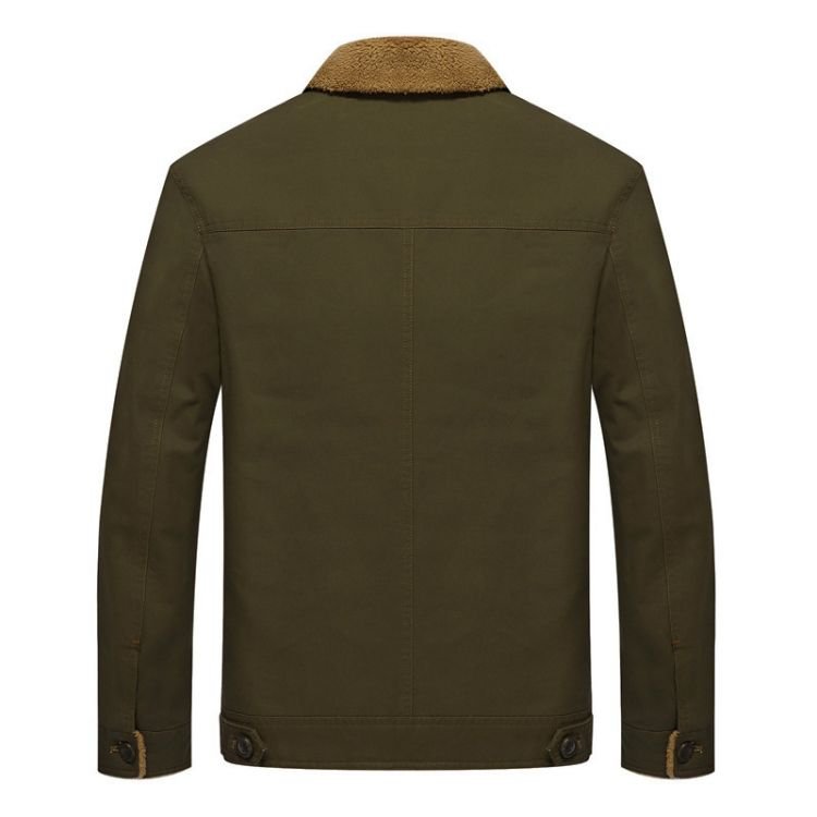 New Winter Men Thicken Warm fur Hooded Parka Coat Fleece Men's Jackets Outerwear Overcoats