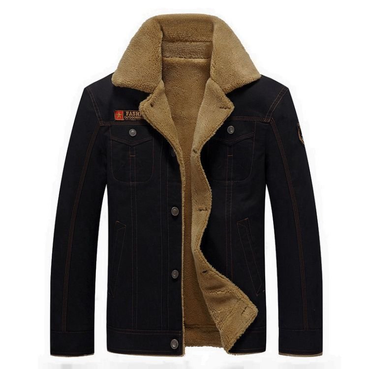 New Winter Men Thicken Warm fur Hooded Parka Coat Fleece Men's Jackets Outerwear Overcoats