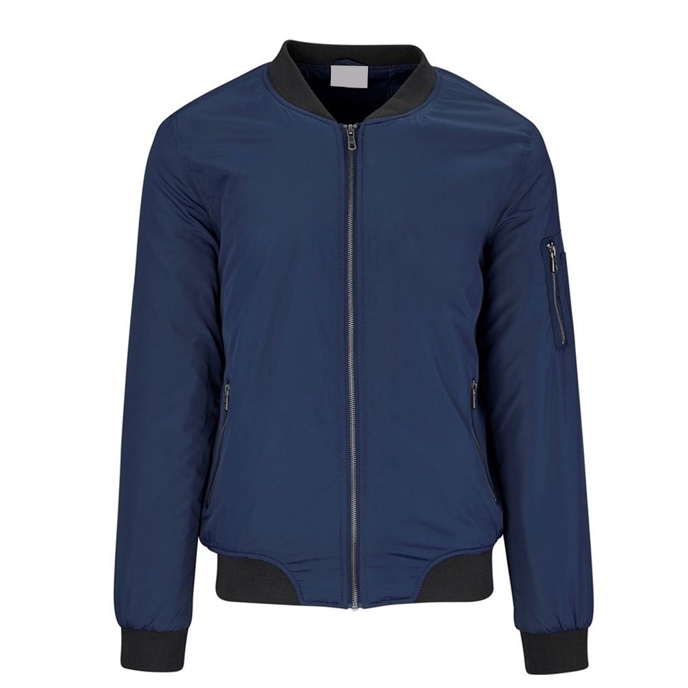 Premium Quality Men's Jacket Custom 100% Polyester Satin Bomber Jackets Raiders Unisex Windbreaker Bomber Jacket