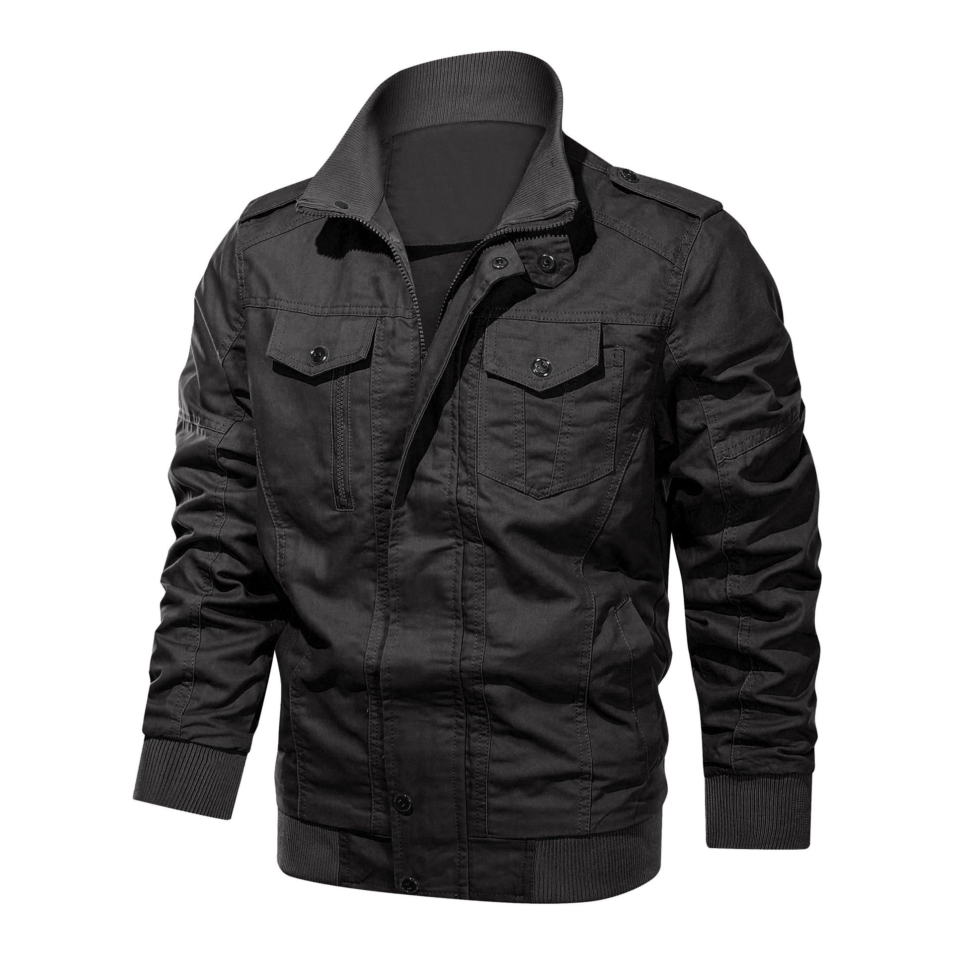 Custom Men's Polyester Windbreaker Jacket Vintage Retro Waterproof Windbreaker Sports Outdoor Plus Size Men's Jackets