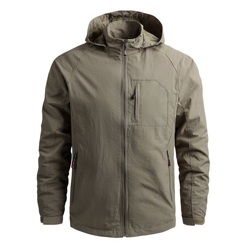 oem customized logo design foreign trade men's loose casual spring and autumn thin supply quick-drying jacket men's jacket