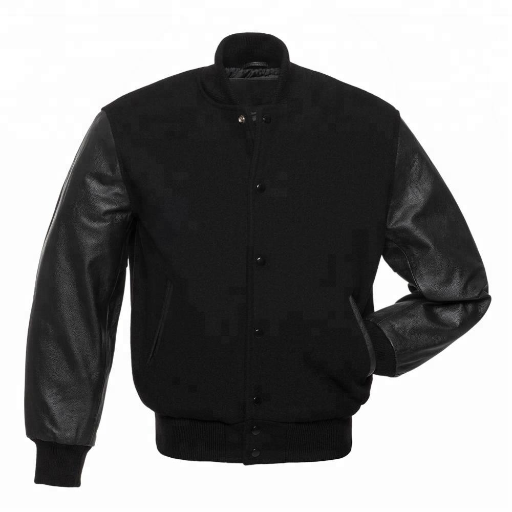 Plus Size Men's College Jackets Wholesale Blank Varsity Letterman Jackets Spring Casual Private Brand High School Vintage Jacket
