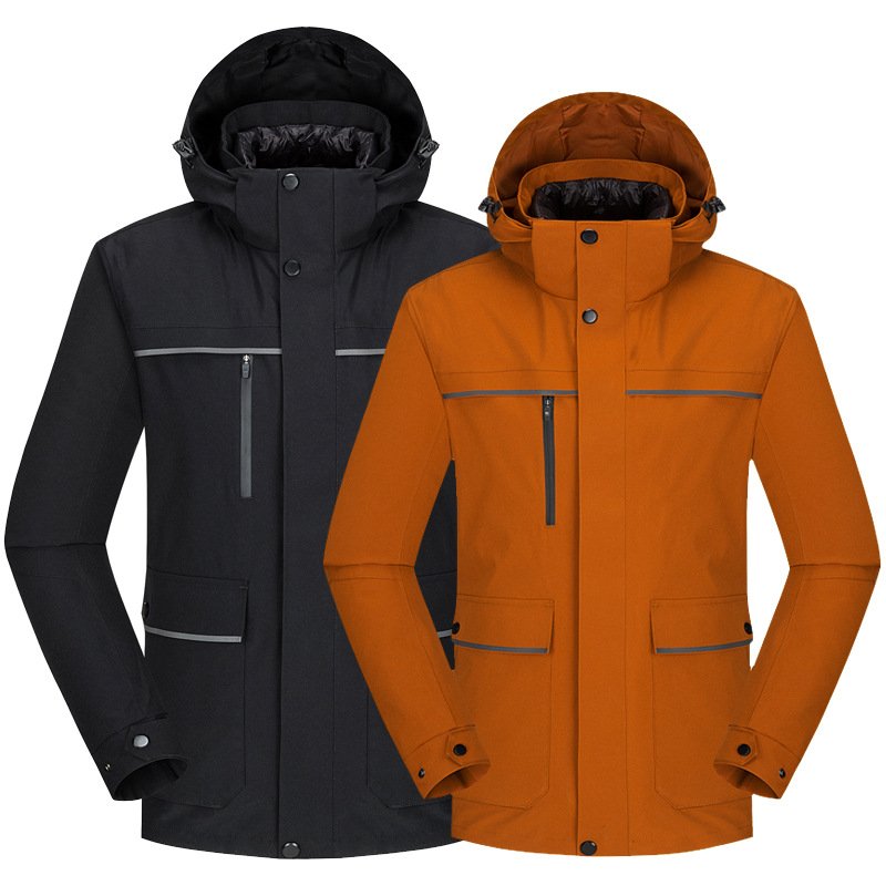 Hot Sale Camping Warm Clothes Jacket Outdoor Windproof Waterproof Winter Jacket Ski Mountaineering Men's Parka