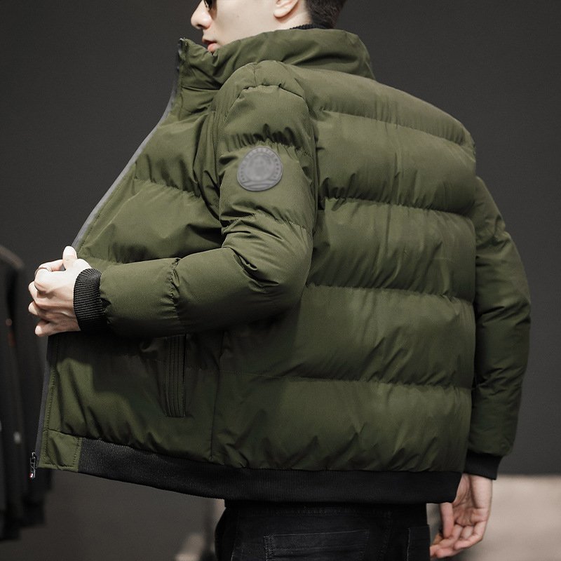 OEM Custom Down Jackets Puffer Jacket Winter Men's North Coat Stand Collar Face Outdoor Ultralight New Design Articles