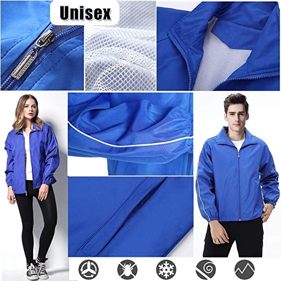 Hot style Design customized Spring Autumn Men's windbreaker polyester recombination unisex windbreaker 220g