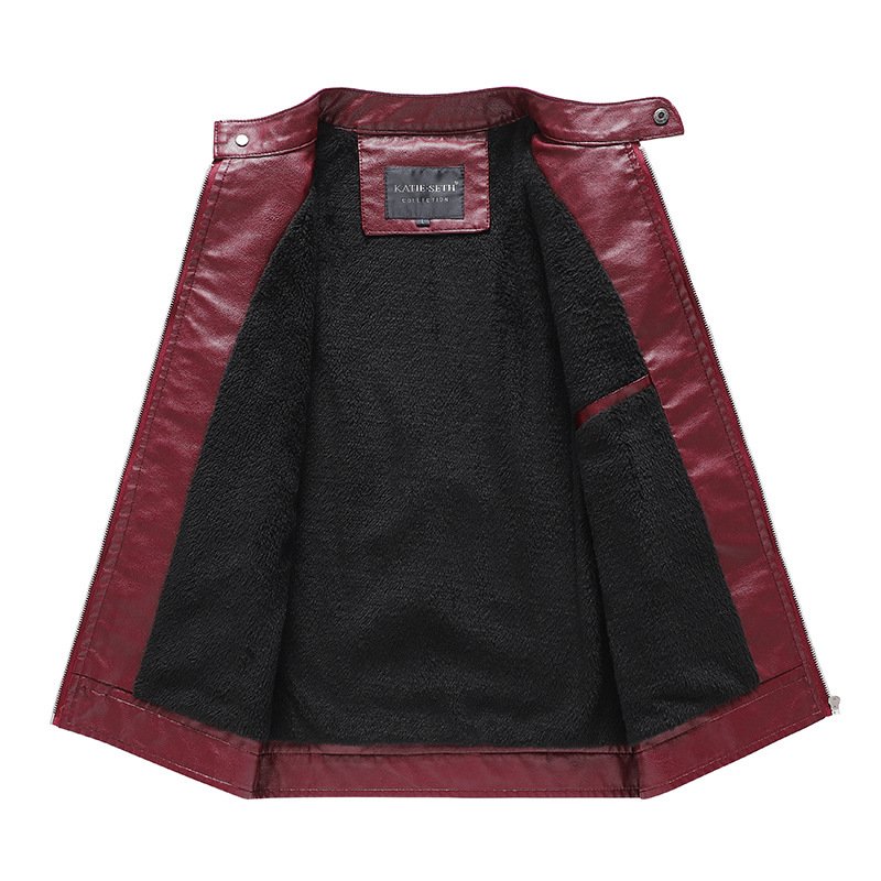 Wholesale Top Quality Men's Leather Jacket For Biker Distressed Genuine Lambskin Material Plus Size Men's Jackets