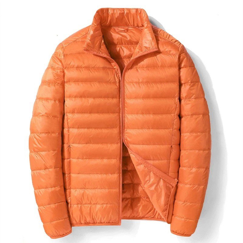 Winter Down Jacket Men Casual Stand Collar Light Windproof Puffer jackets Down Jacket