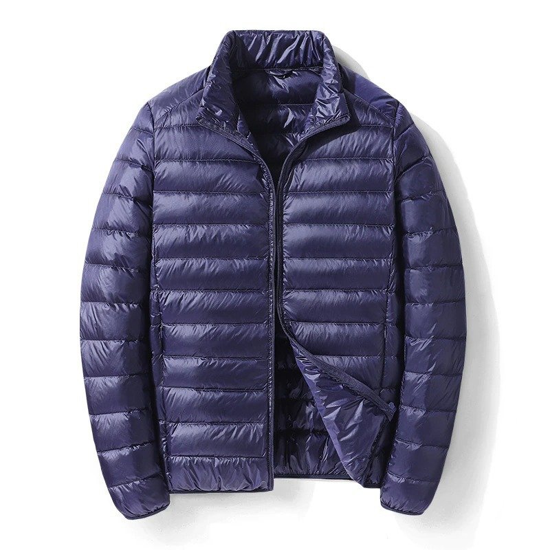 Winter Down Jacket Men Casual Stand Collar Light Windproof Puffer jackets Down Jacket