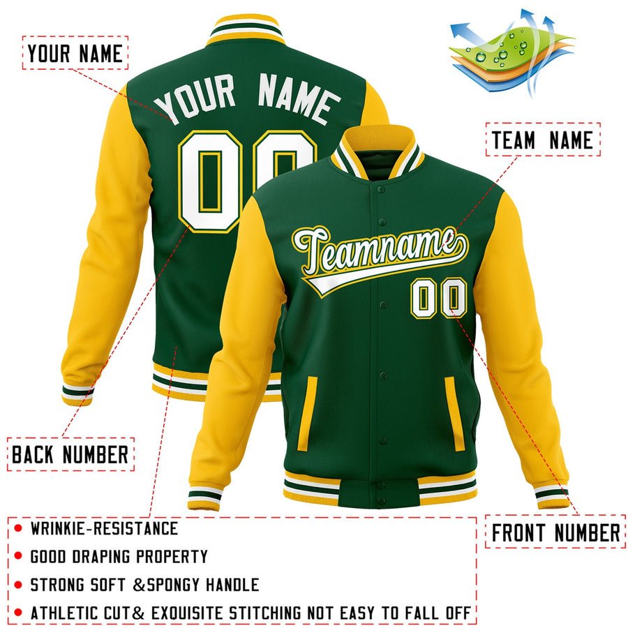 Customized jacket DIY printing logo printing 3D printing stylish cool pilot jacket versatile outerwear