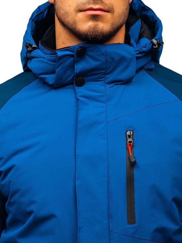 Winter Custom Ski Hunting Heated Coats and Warm Clothing Comprehensice Heated Jacket Black Casual Cotton Body OEM