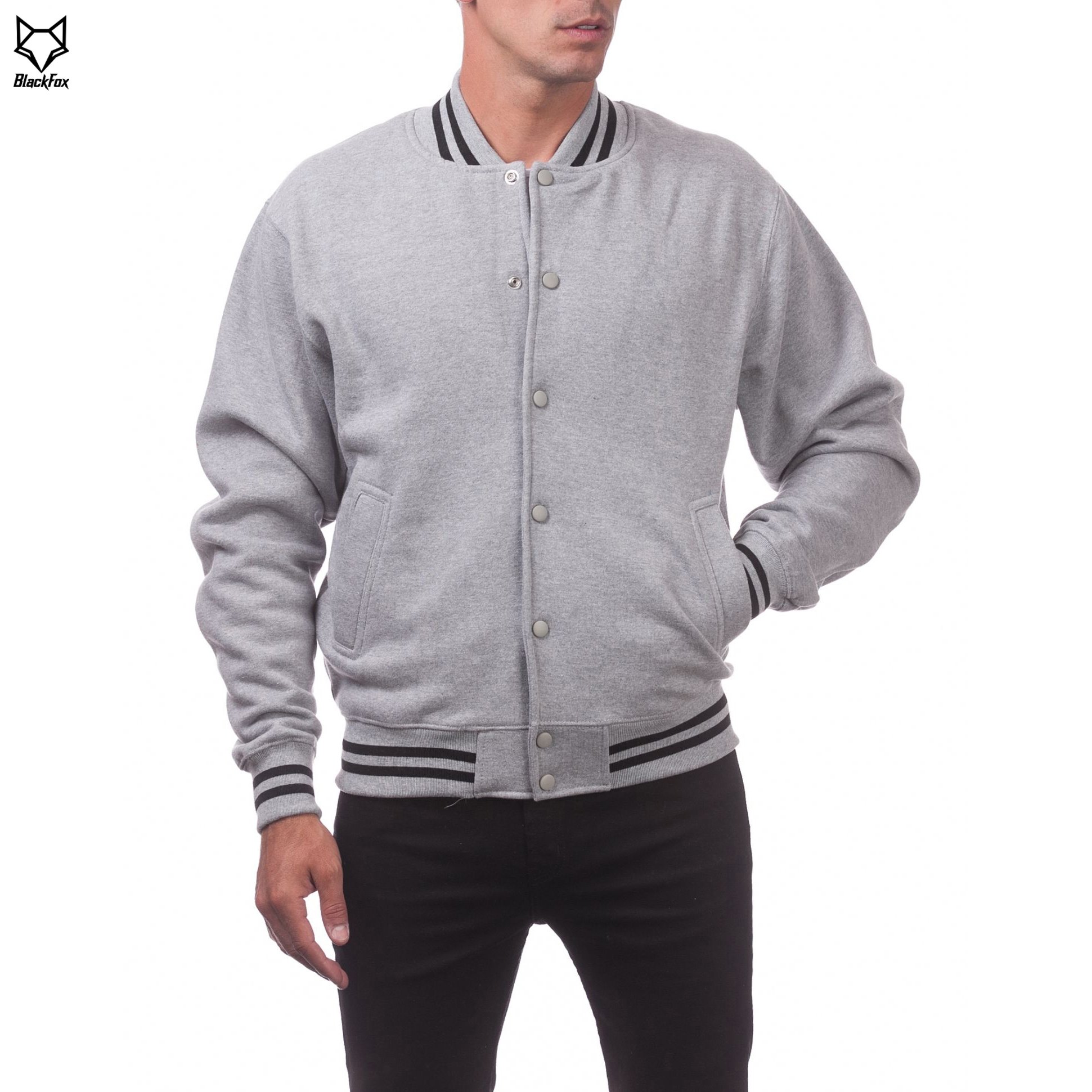 Wholesale Custom Winter Cotton Fleece Varsity Jacket and Quilted Inner Lettermen Jacket For Men 2023