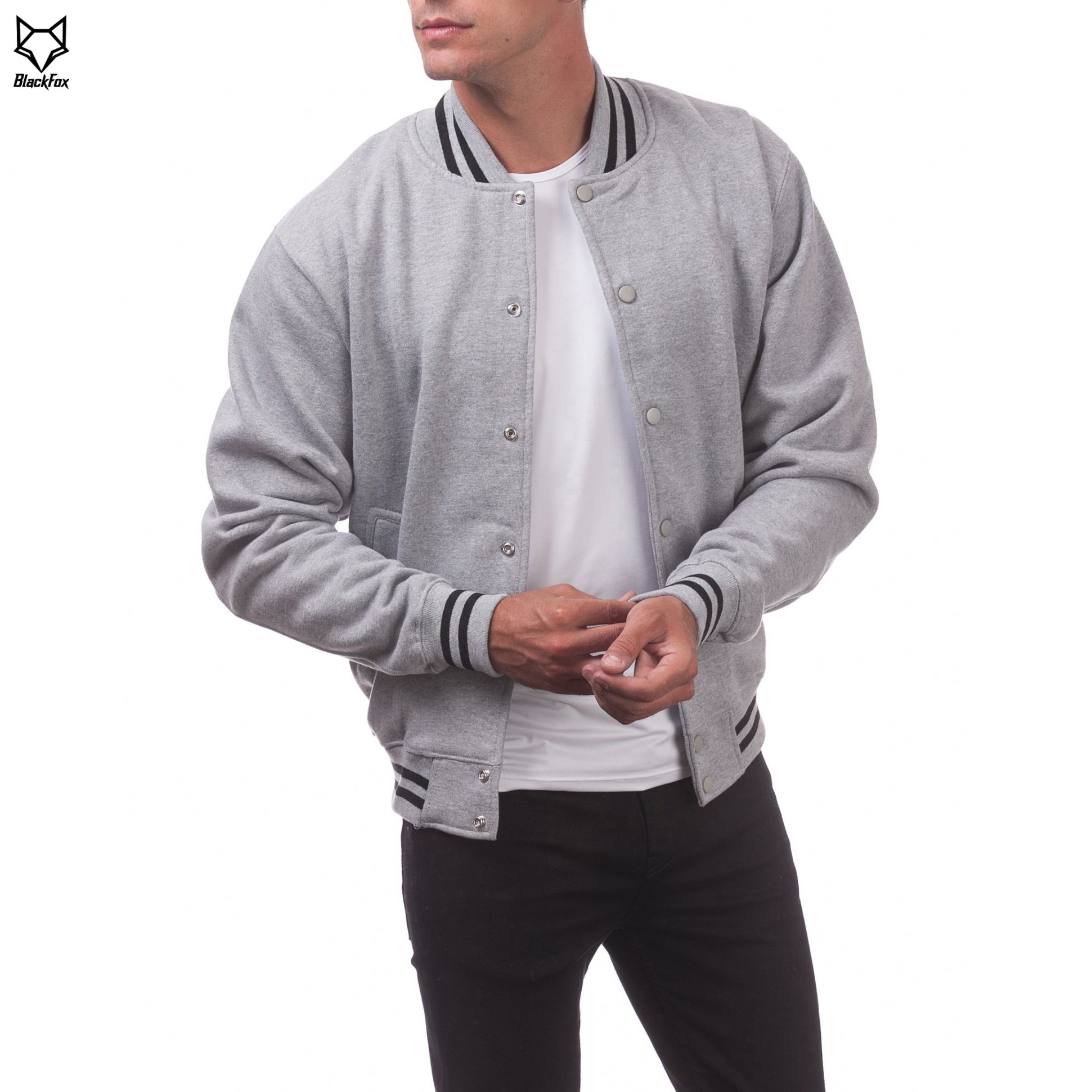 Wholesale Custom Winter Cotton Fleece Varsity Jacket and Quilted Inner Lettermen Jacket For Men 2023