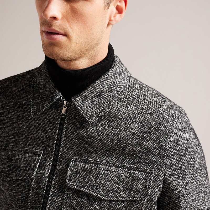 casual plus size jackets for men 2023 British style Turn-down Collar Long Sleeve Cardigan vintage slim Men's Jackets
