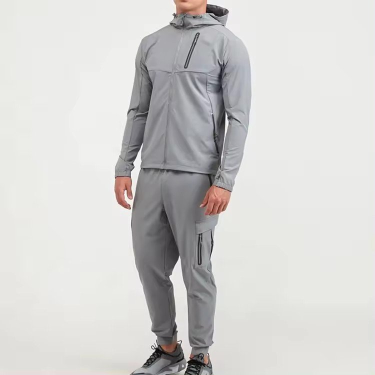 Men Custom Logo Design Windbreaker Rain Jacket Nylon Waterproof Woven Outdoor Sports Running Men's Jacket