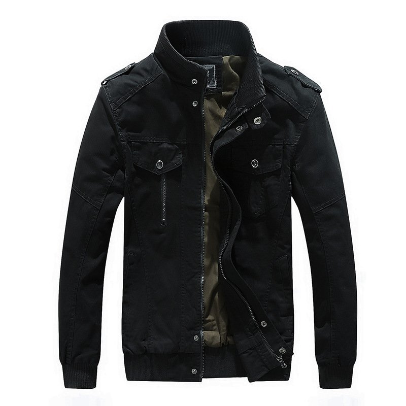 Low Price Guaranteed Quality Causal Bomber Long Sleeve Plus Size Men's Jackets