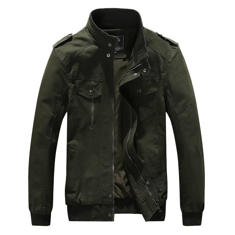 Low Price Guaranteed Quality Causal Bomber Long Sleeve Plus Size Men's Jackets