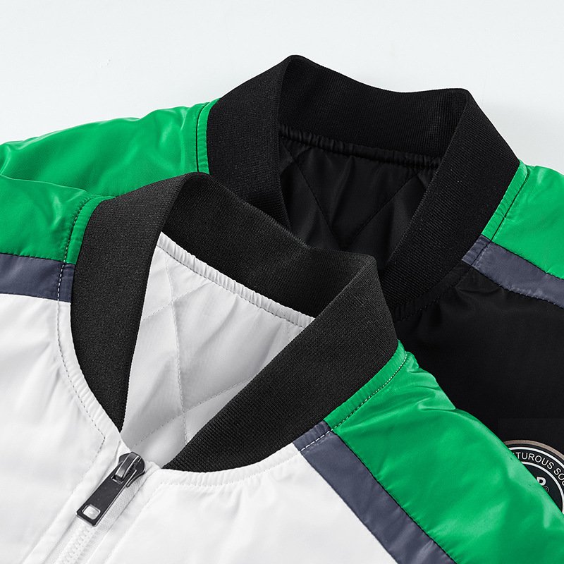 Fashion Design American Logo Customized Plain Baseball Cotton Custom Mens Satin men's Jackets