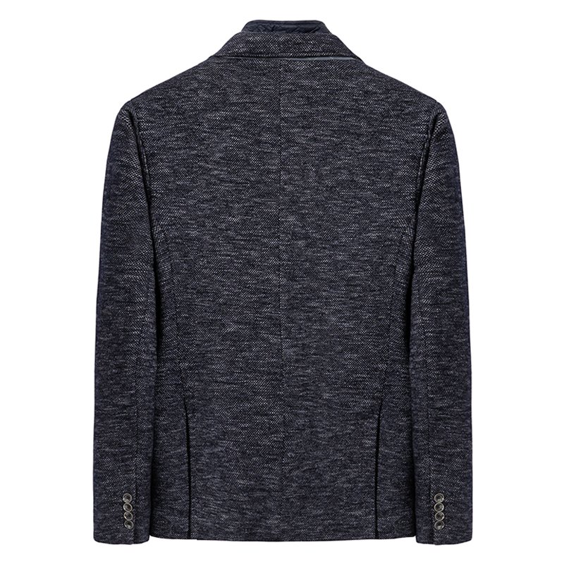 Mens Fashion Jacket Blazer New Male Jacket Clothing Men's Navy Plus Size Casual Notch slim fit jacket
