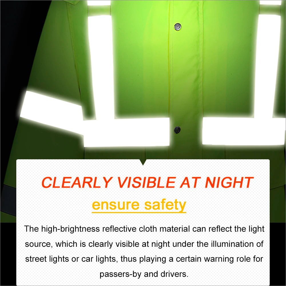 Hi Vis Adventure touring Heated Motorcycle Heated Jacket Knitted Work Jacket Men Winter Waterproof Reflective Regular Clothing
