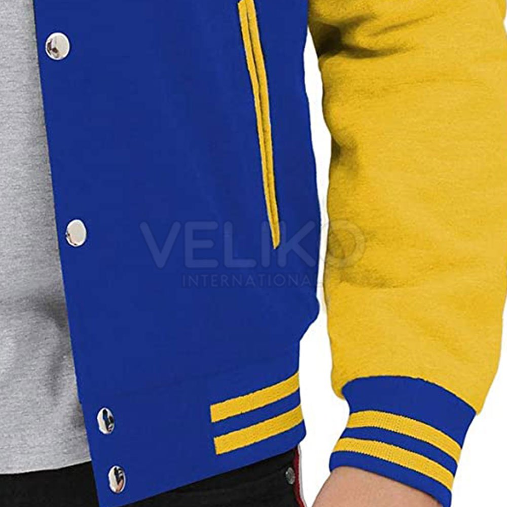 High Quality Men's Wool Jacket New Design Sportswear Lettermen Street Wear for Winter Breathable Pattern Decorated Wholesale