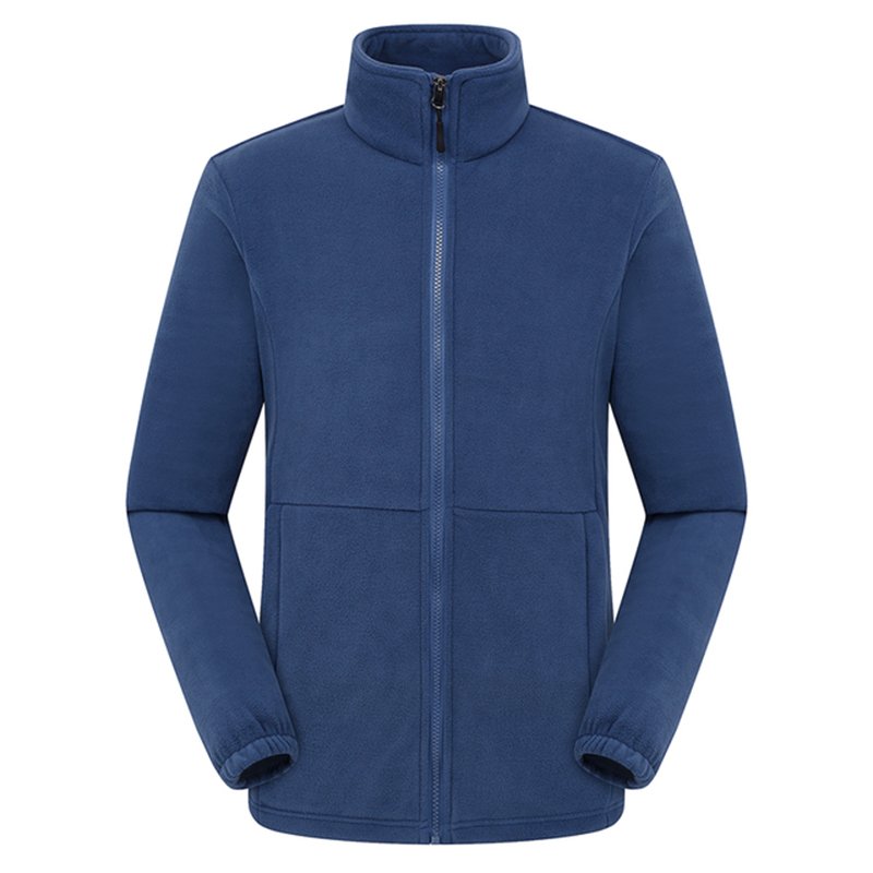 JK32228 300GSM 100% Polyester Polar fleece jacket custom polar fleece jacket winter fleece jacket