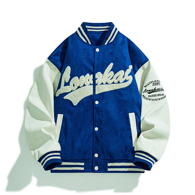 New Design Premium Men's Fashion Baseball Jacket Embroidered Patch Jacket For Men Custom Design Men's Jacket