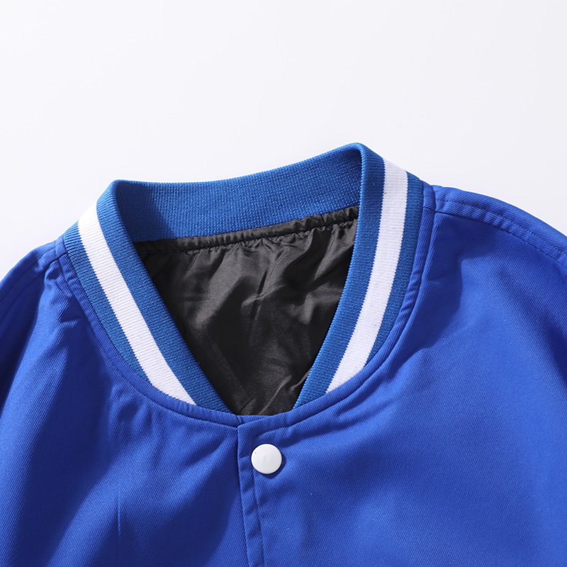 OEM Custom Wholesale Men's Fashion Casual Embroidery Logo Jacket Varsity Baseball Bomber Jacket For Men